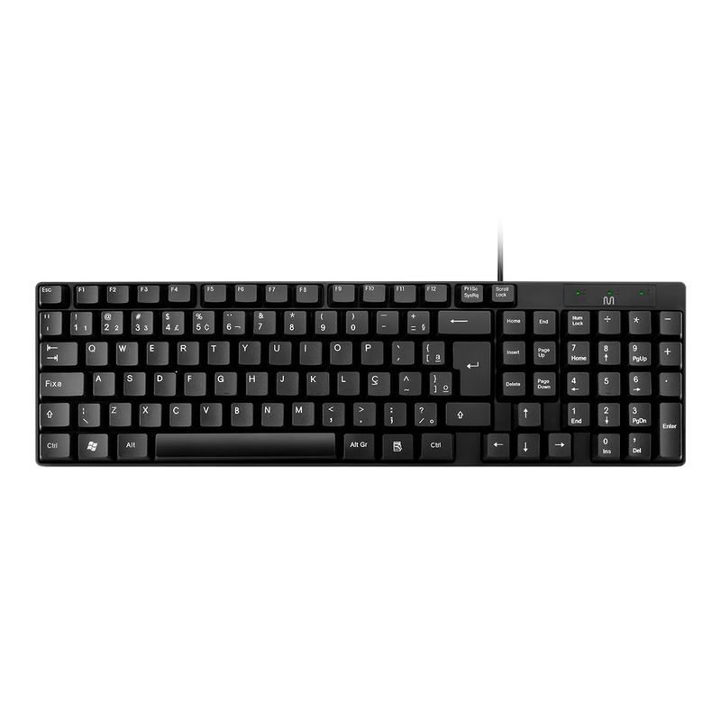 teclado multilaser com fio