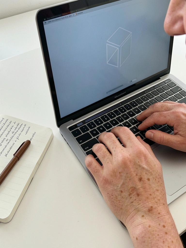 Teclado de notebook com logotipo do BIOS exibido na tela ao fundo
