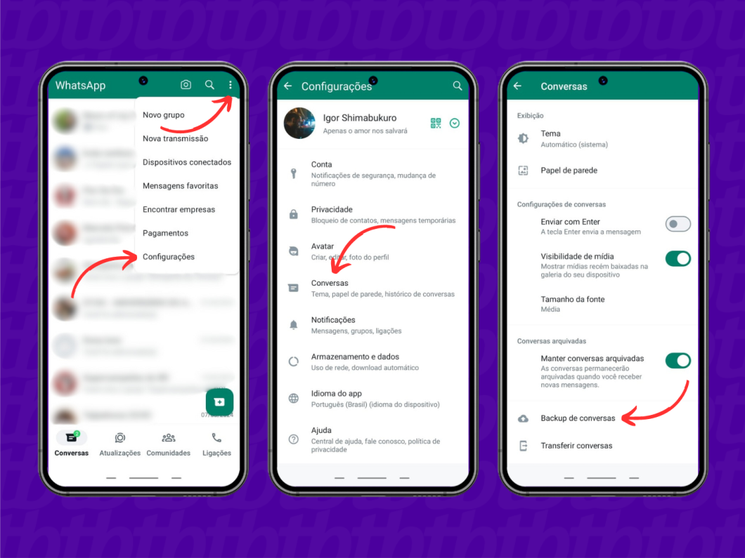 recuperar conversa apagada whatsapp android