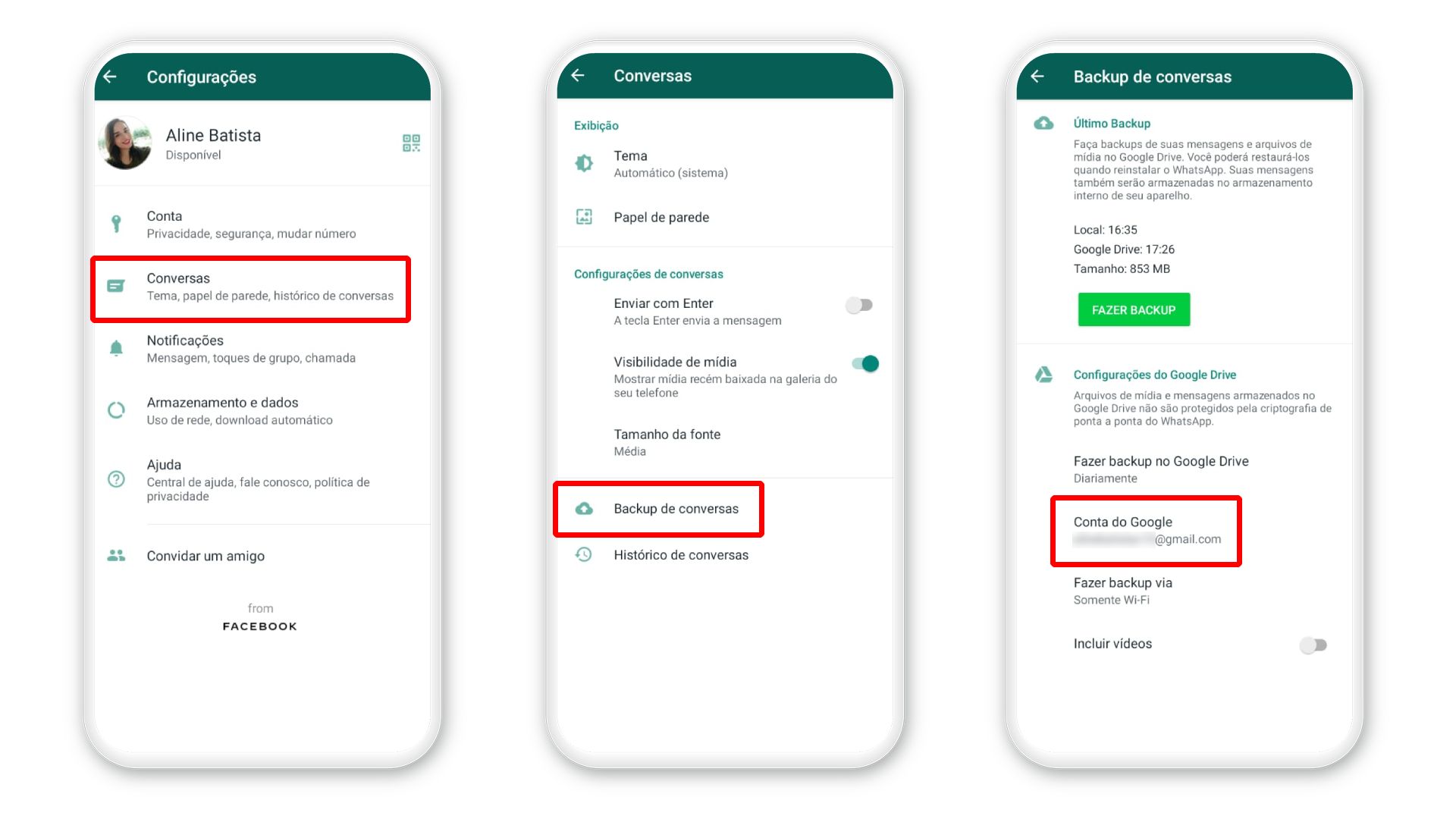 whatsapp tem lixeira