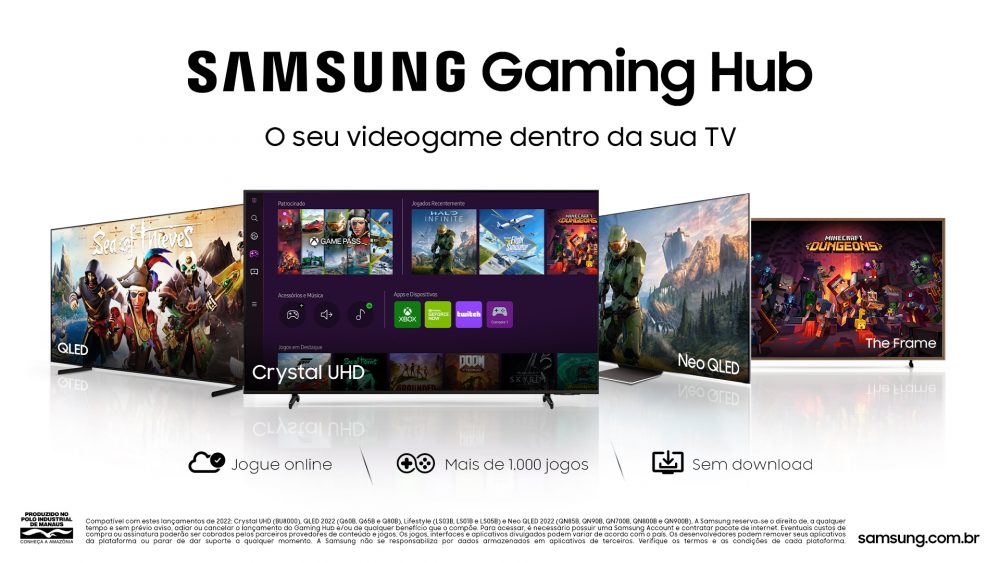 Streaming de jogos na TV
